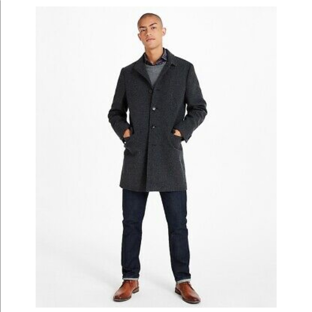 LAST CALL🚨 NWT Express Wool-Blend Topcoat
